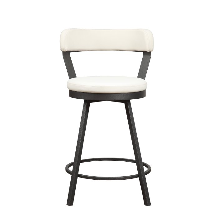 5566-24WT_noBG_front__l.jpg 5566-24WT3A Swivel?Counter?Height Chair - Image 1