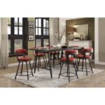 5566-24RD3A Swivel?Counter?Height Chair - Image 5