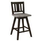 5602-24BKS2 Swivel Counter Height Chair - Image 2