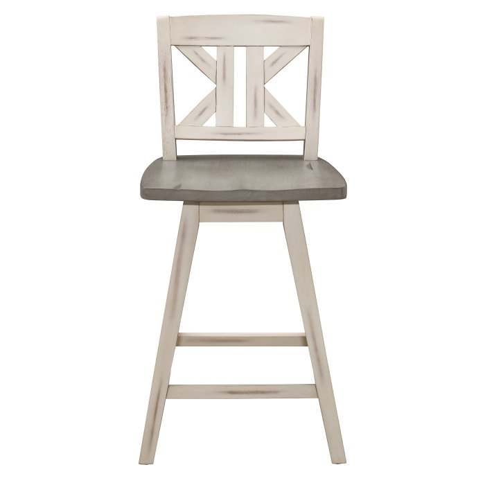 5602-24WTS1_noBG_front__l.jpg 5602-24WTS1 Swivel Counter Height Chair - Image 1