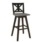 5602-29BK Swivel Pub Height Chair - Image 2