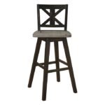 5602-29BK Swivel Pub Height Chair - Image 4