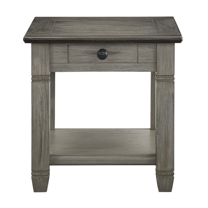 5627GY04_noBG_front__l.jpg 5627GY-04 End Table - Image 1