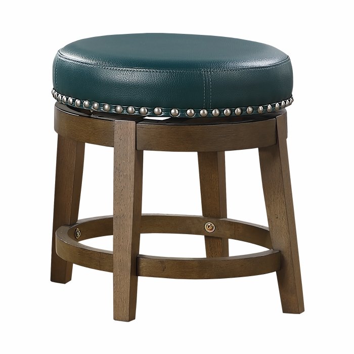 5681GEN-18_noBG__l.jpg 5681GEN-18 Round Swivel Stool, Green - Image 1
