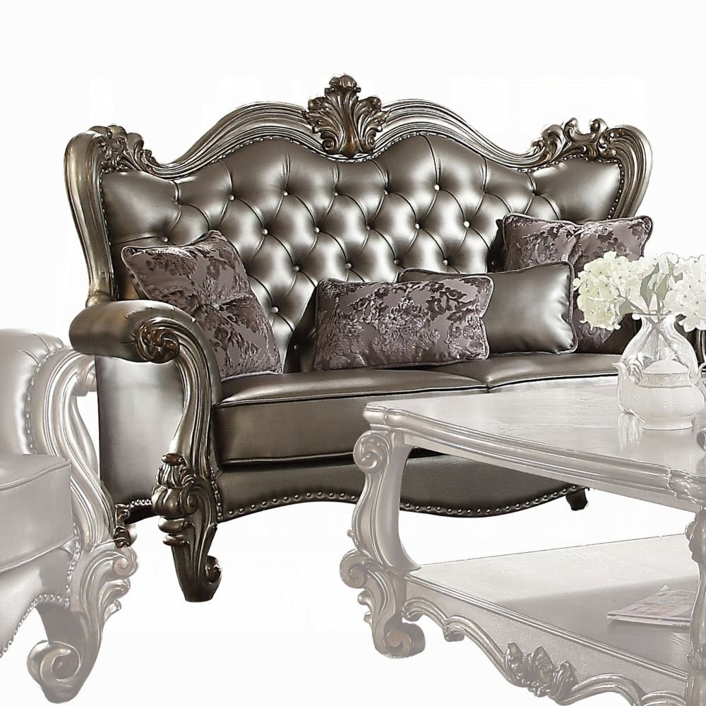 56821.jpg Versailles Loveseat W/4 Pillows - Image 1