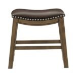 5682BRW-18 18 Dining Stool, Brown