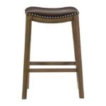 5682BRW-29 29 Pub Height Stool, Brown