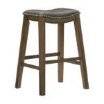 5682GRY-29 29 Pub Height Stool, Gray - Image 2