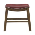 5682RED-18 18 Dining Stool, Red