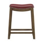 5682RED-24 24 Counter Height Stool, Red