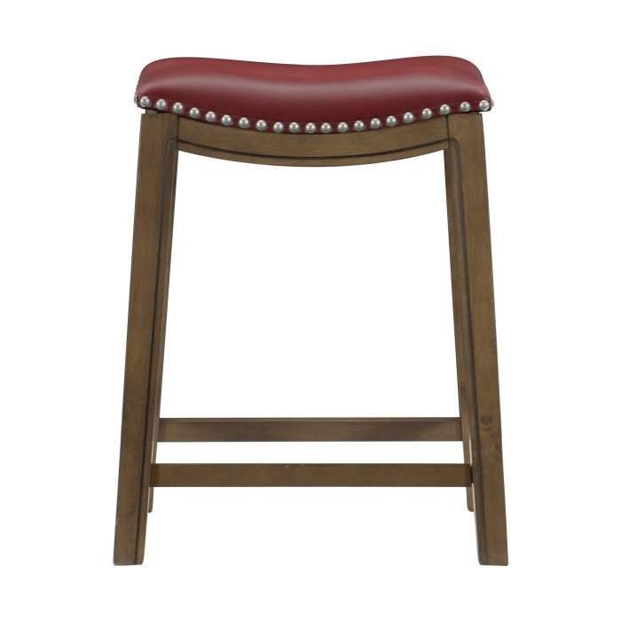 5682RED24_HO__l.jpg 5682RED-24 24 Counter Height Stool, Red - Image 1