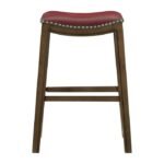 5682RED-29 29 Pub Height Stool, Red