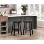 5687BLK-29 Pub Height Stool - Image 4