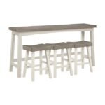 5687WTT-364P 4-Piece Pack Counter Height Set