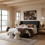 Warby Vegan Leather Upholstered Bed - Image 2