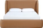 Warby Vegan Leather Upholstered Bed - Image 3