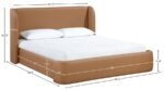 Warby Vegan Leather Upholstered Bed - Image 9