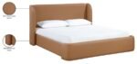 Warby Vegan Leather Upholstered Bed - Image 10
