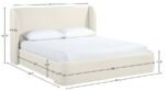 Warby Vegan Leather Upholstered Bed - Image 9