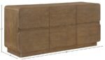 Adagio Solid Wood And Oak Veneer Dresser - Image 10