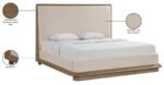 Adagio Fabric Upholstered Bed - Image 12