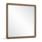 Adagio Solid Wood And Oak Veneer Framed Mirror