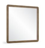 Adagio Solid Wood And Oak Veneer Framed Mirror
