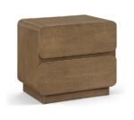 Adagio Solid Wood And Oak Veneer Nightstand