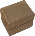 Adagio Solid Wood And Oak Veneer Nightstand - Image 5