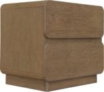Adagio Solid Wood And Oak Veneer Nightstand - Image 7