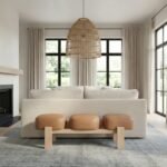 Woodcrest Vegan Leather Upholstered Bench - Image 3