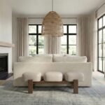 Woodcrest Vegan Leather Upholstered Bench - Image 2