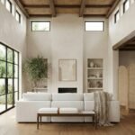Nara Linen Textured Fabric Upholstered Bench - Image 3