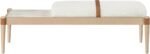 Nara Linen Textured Fabric Upholstered Bench - Image 6