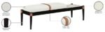 Nara Linen Textured Fabric Upholstered Bench - Image 14