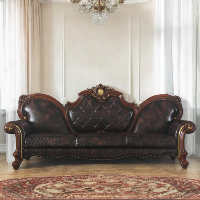 58220_4.jpg Picardy Oversized Sofa W/5 Pillows - Image 1