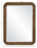 Tiberio Solid Wood Framed Mirror - Image 9