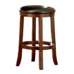 586-24ST Round Counter  Height Stool, BLK P/U