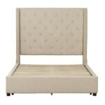 5877BE-1DW* Queen Platform Bed with Storage Footboard - Image 5