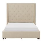 5877KBE-1EKDW* Eastern King Platform Bed with Storage Footboard - Image 4