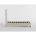 BHE5878BE-39* 39? Beige Microfiber Platform Bed - Image 4
