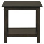 RACHELLE 3-PIECE RECTANGULAR COFFEE TABLE SET DEEP MERLOT - Image 8