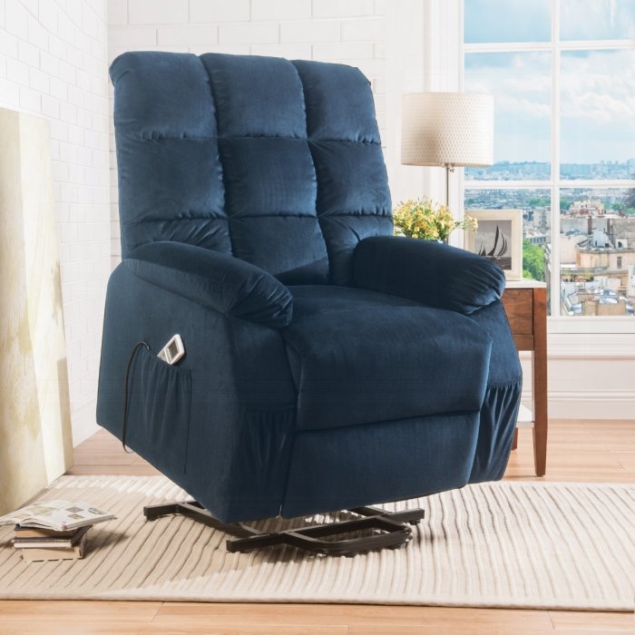 59262_1.jpg Ipompea Recliner W/Power Lift & Massage - Image 1