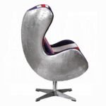 Brancaster British Flag Accent Chair W/Swivel - Image 4