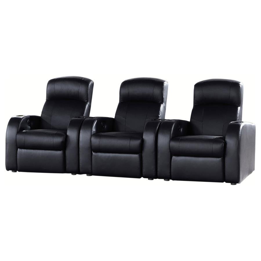 600001-S3B_02x900.jpg CYRUS 3-PIECE UPHOLSTERED HOME THEATER SEATING - Image 1