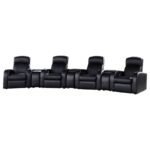 CYRUS 7-PIECE UPHOLSTERED HOME THEATER SEATING