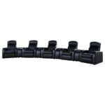 CYRUS 9-PIECE UPHOLSTERED HOME THEATER SEATING