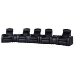 CYRUS 7-PIECE UPHOLSTERED HOME THEATER SEATING