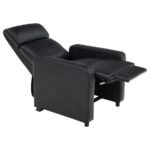 TOOHEY UPHOLSTERED TUFTED RECLINER Living Room Sets BLACK - Image 7