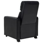 TOOHEY UPHOLSTERED TUFTED RECLINER Living Room Sets BLACK - Image 9